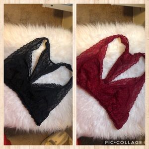 Halter Style bralettes